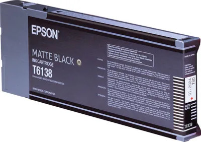 Imagen del producto de Cartucho de tinta Epson UltraChrome T6138 - mate - Para impresora de inyección de tinta