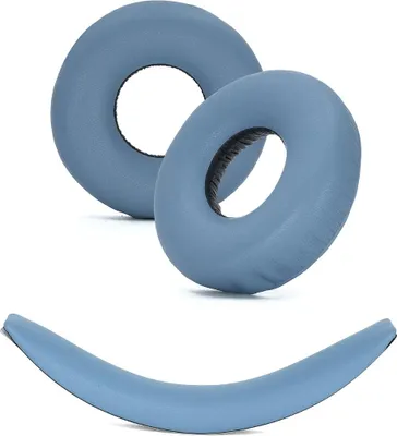 Produktbild von INF Ohrpolster & Kopfband Polster Set für Sony WH-CH520 Kopfhörer Blau