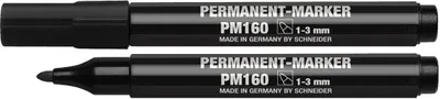 Immagine prodotto di Marcatore permanente Schneider Maxx 160 116001 Punta tonda 1-3 mm nero