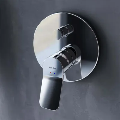 Produktbild von Unterputz Mischbatterie o. Brauseset Unterputz Duscharmatur Unterputz Dusch Armatur Unterputz Wannen-Brausebatterie AM.PM, Chrom
