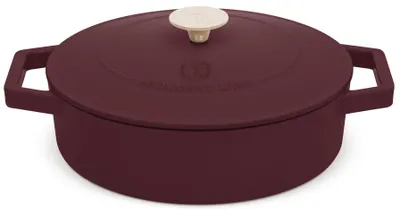 Imagen del producto de Olla con base plana, 26 cm, de hierro fundido, marca Berlinger Haus, modelo BH6263