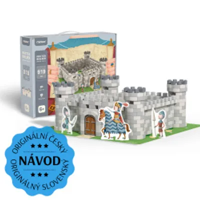 Obrázok produktu pre Mideer Stavebnica Majster staviteľ - Stredoveký hrad 919 dielikov