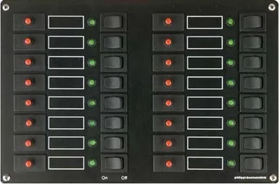 Immagine prodotto di Pannello di comando Philippi 12V/24V a 16 vie STV 316