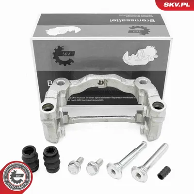 Produktbild von ESEN SKV 67SKV770 Bremssattel-Träger Halter Hinten für FORD Transit Mk6 Kasten (V347, V348, FA) Transit Mk6 Bus (V347, V348, FD, FB, FS, FZ, FC)