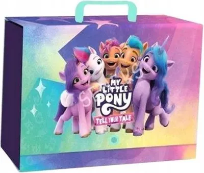 Produktbild von A4 9cm My Little Pony Astra Aktentasche mit Griff