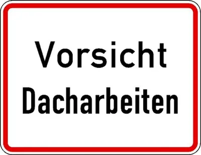 Produktbild von Warn- und Hinweißchild 24, 600x330mm andere Str.Seite nutzen RAL-Gütezeichen Folie RA1
