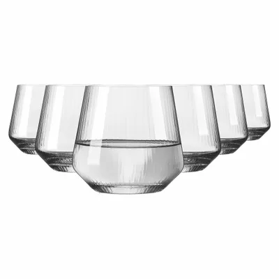 Immagine prodotto di Ritzenhoff Universalglas 6er Set Sonnenschliff Allround, Kristallglas, 420 ml, R-6281002
