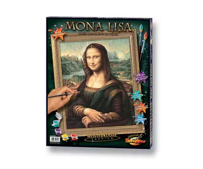 Immagine prodotto di Noris Spiele Pittura per numeri - Monna Lisa; 609130511