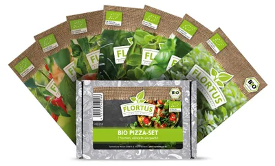 Produktbild von Pizza-Set (7 Sorten) | Gemüsesamen-Sets von FLORTUS