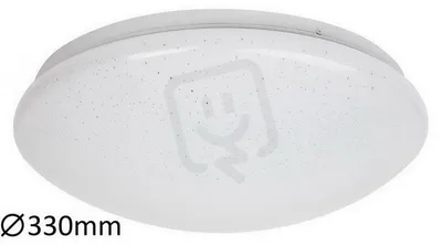 Productafbeelding van Rabalux 3435 Plafondlamp Lucas, 18W, 4000K, 1350lm, wit, rond, traal wit, diameter 330mm
