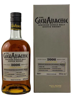 Produktbild von Glenallachie 16 Jahre - 2006/2022 - Oloroso Puncheon - Cask No. 1408 - Single Malt Scotch Whisky
