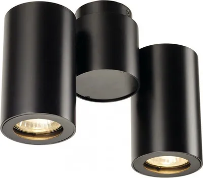 Zdjęcie produktu dla Enola B Spot Double CW reflektor sufitowy 2-punktowy czarny GU10