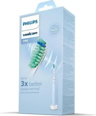 Produktbild von Elektrische Zahnbürste, Philips Sonicare HX3651/12, Blau, Schalltechnologie