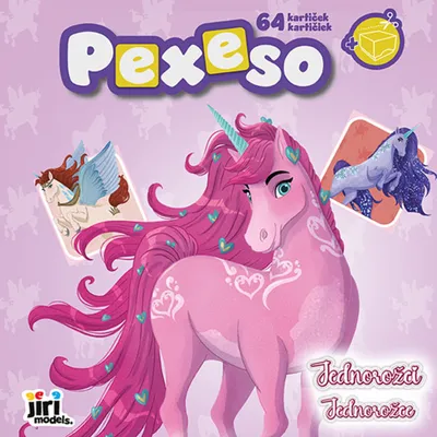 Obrázok produktu pre Pexeso v zošite Jednorožci
