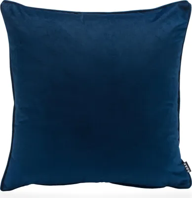 Produktbild von H.O.C.K. Nobile Samt Kissen 50x50cm dunkelblau col. 14