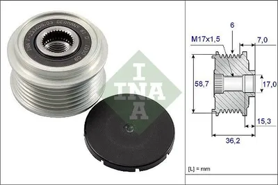 Produktbild von Ina Generatorfreilauf  535 0098 10