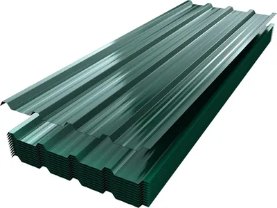 Image de TRMLBE Tôle trapézoïdale galvanisée 129,5x45 cm Vert Tôle de toiture 12 pièces avec gants & vis avec rondelles d'étanchéité Tôle métallique Tôle murale Montage simple et durable