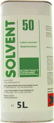 Produktbild von KOC SOLVENT 50 Etikettennlöser 5L