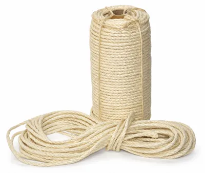 Produktbild von Natur-Sisalseil für Kratzbäume – Ø 6 mm – 100 m