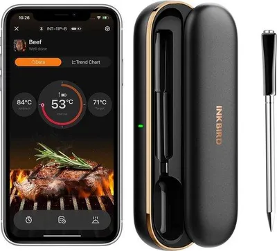 Obrázek produktu pro Bezdrátový Bluetooth teploměr na maso INT-11P-B