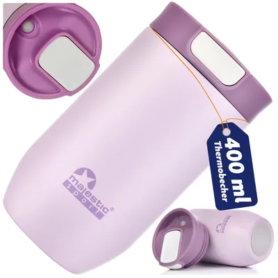 Produktbild von Thermobecher Majestic Sport Bullet 400 ml – Rosa