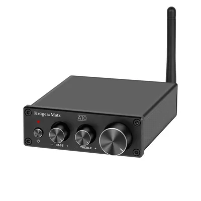 Obrázok produktu pre Kruger&Matz KM0568 Stereo zosilňovač A10, Bluetooth 5.1, 2x 50 W, čierny