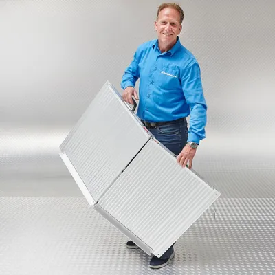Productafbeelding van Oprijplaat extra breed - 120 cm