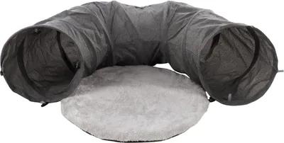 Image de Flamingo Jouet pour chats Gotar Tunnel avec balle gris