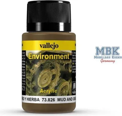 Produktbild von Vallejo VA73826 Weathering Effects Environment Mud and Grass