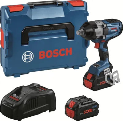 Image de Visseuse à chocs sans fil GDS 18V-1600 HC, 2 x batterie ProCORE18V 8.0Ah, L-BOXX 136