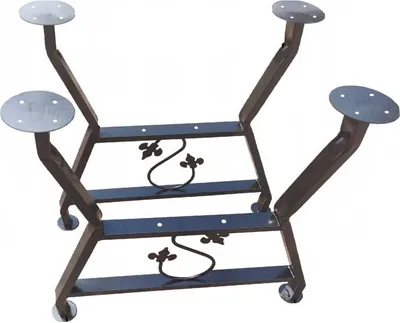 Immagine prodotto di Gambe del tavolo Telaio del tavolo 42x57,5 cm Corridori del tavolo Telaio del tavolo Tavolo da giardino Metallo Retro