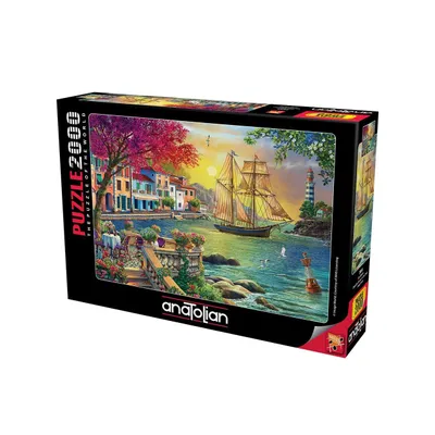 Immagine prodotto di Puzzle ANATOLICO Bellissimo tramonto sul porto 2000 pezzi