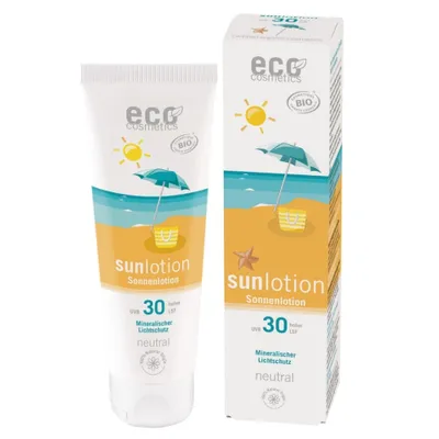 Produktbild von Eco cosmetics Sonnenlotion neutral LSF 30 Bio 125ml