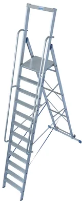 Immagine prodotto di KRAUSE STABILO Stufen-StehLeiter mit großer Standplattform 1x12 Stufen