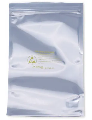 Obrázok produktu pre QUADRIOS, 1903EC102, ESD-Shielding-Zip-vrecko, 127 x 203 mm, 10 ks