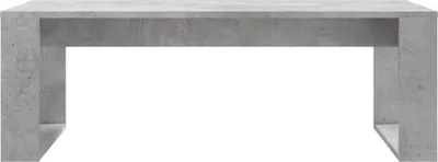 Produktbild von "Rabatt" Couchtisch modern - Wohnzimmertisch - Einfache Montage - Betongrau 102x50x35 cm Holzwerkstoff - Kaffeetisch CC21987
