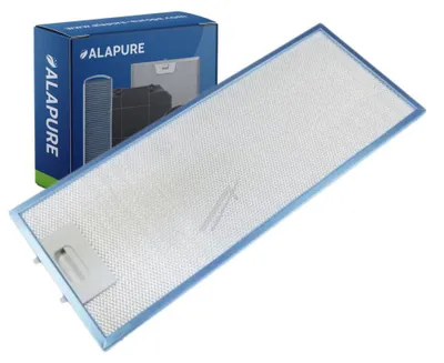 Image de Filtre métallique Alapure compatible avec Atag 88013604 / 400058, 470 x 182 mm