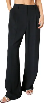 Produktbild von Bequeme Damen-Weite Hose, Anzughose, Schlaghose - XL (42)
