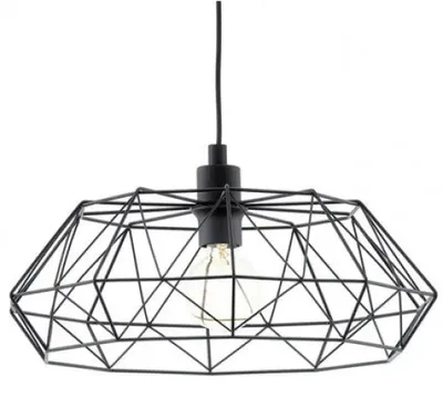 Produktbild von EGLO CARLTON 2, 1 Glühbirne(n), E27, IP20, Schwarz