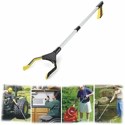 Produktbild von Lauwexe Greifzange 81 Cm, Drehbare Greifer Mit Gummibeschichtung, Fš¹r ?ltere Und Menschen Mit Eingeschr?nkter Mobilit?t