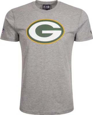 Produktbild von New Era Herren T-Shirt NFL Green Bay Packers Logo grau 4XL