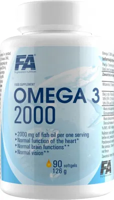 Produktbild von FA Nutrition | Omega 3 Fish Oil 2000