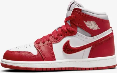 Zdjęcie produktu dla Nike Jordan 1 High OG "Varsity Red" dla dzieci, Czerwony, Rozmiar: 31