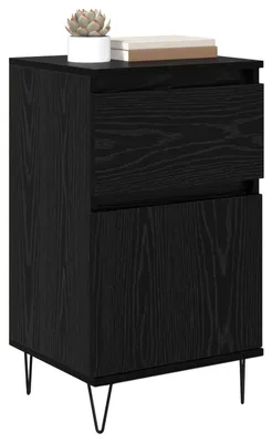 Produktbild von vidaXL Sideboard Schwarz Eichen-Optik 35 x 40 x 70 cm Holzwerkstoff
