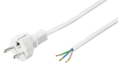 Produktbild von Goobay 51328, 1,5 m, Netzstecker Typ F, CEE7/7, H05VV-F3G, 250 V