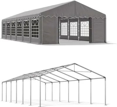 Tenda estiva 6x12 Grigio SUMMER IPE foto principale del prodotto