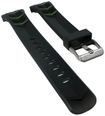 Produktbild von Calypso Uhrenarmband | Kunststoff glatt schwarz/grün für Modell K5730/4