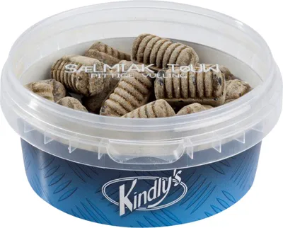 Produktbild von Kindly's Candy-Salmiak-Seil 12 x 110 Gramm