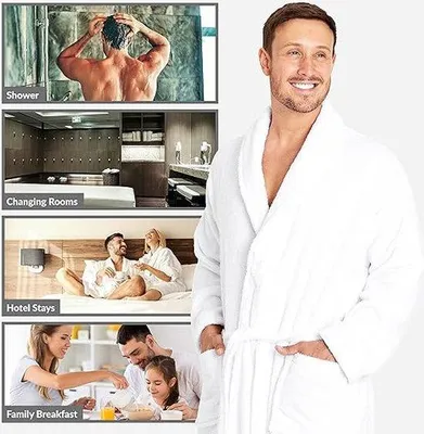 Obrázok produktu pre Mäkký bavlnený osuška L–XL