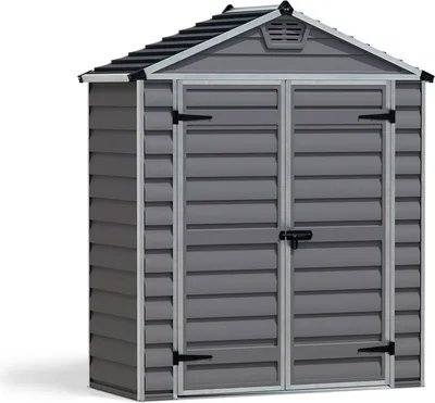 Produktbild von Palram - Canopia Kunststoff Gerätehaus Skylight 63 Grau 90x185x217 cm
